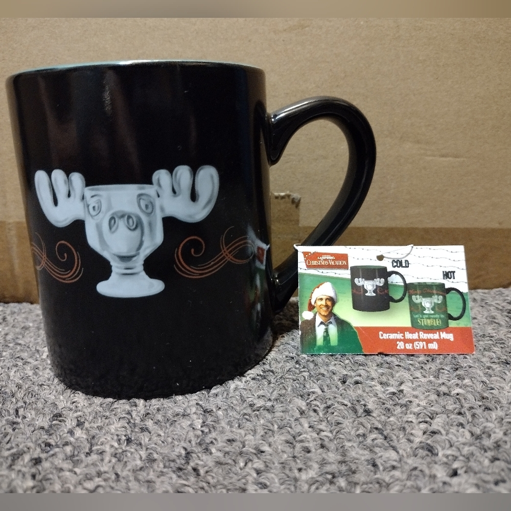 National Lampoons Christmas Vacation Ceramic Heat Reveal Mug 20 OZ